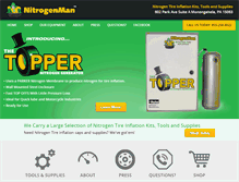 Tablet Screenshot of nitrogenman.com